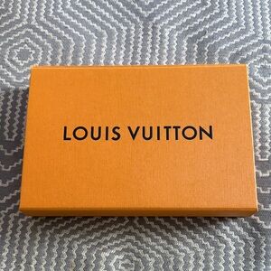 Authentic Louis Vuitton Signature Storage Box